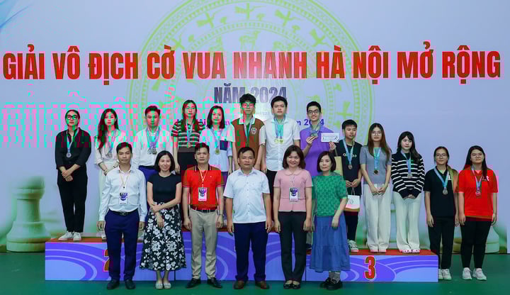 Giải cờ vua nhanh Hà Nội mở rộng 2024 kết thúc tối 10/11.