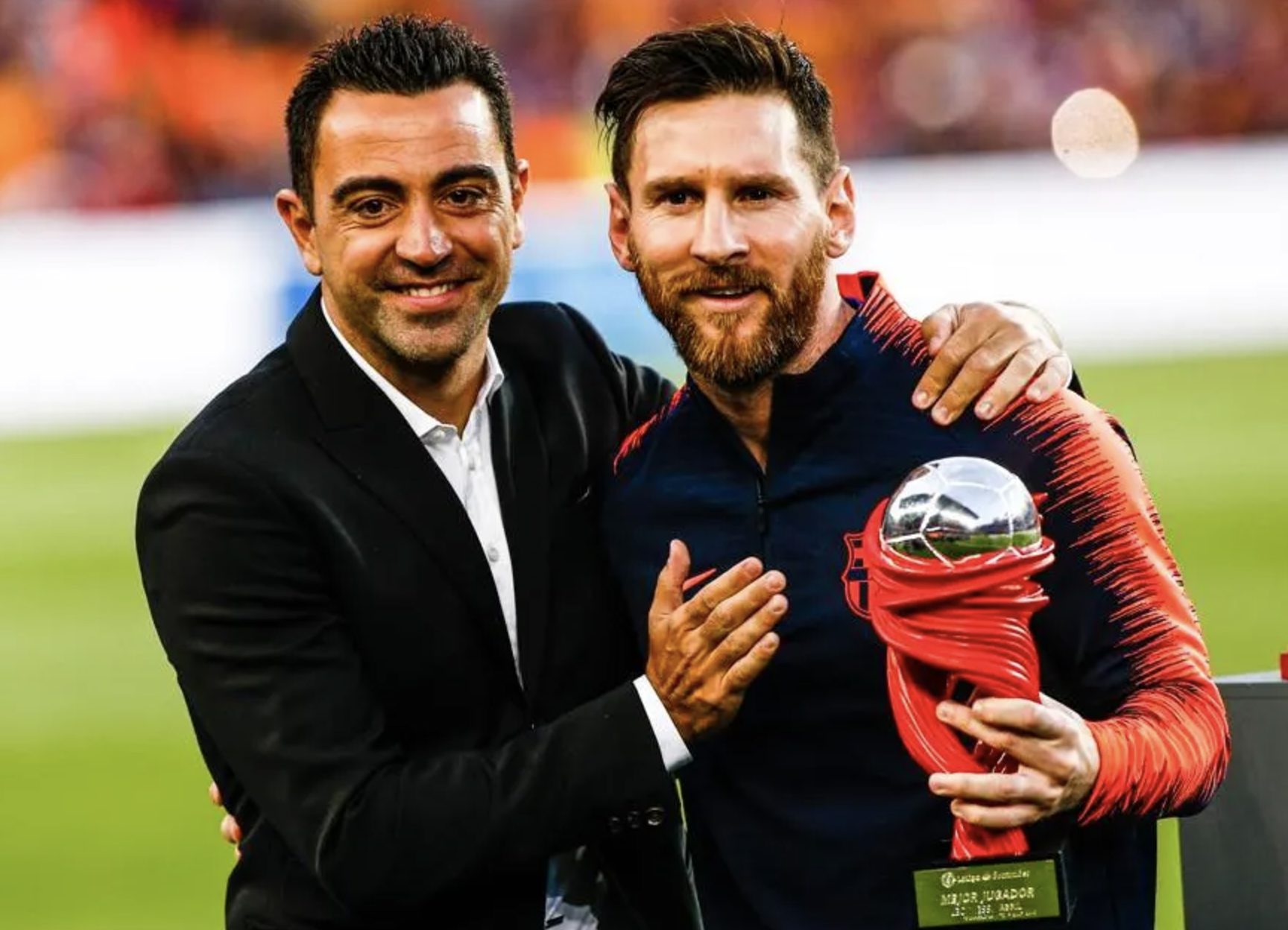 HLV Xavi và Messi là những người bạn thân lâu năm HLV Xavi và Messi là những người bạn thân lâu năm