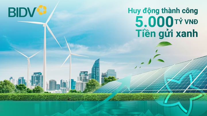 BIDV hoạt động ổn định, ghi dấu ấn trên hành trình hướng đến 'Ngân hàng Xanh' BIDV hoạt động ổn định, ghi dấu ấn trên hành trình hướng đến 'Ngân hàng Xanh'