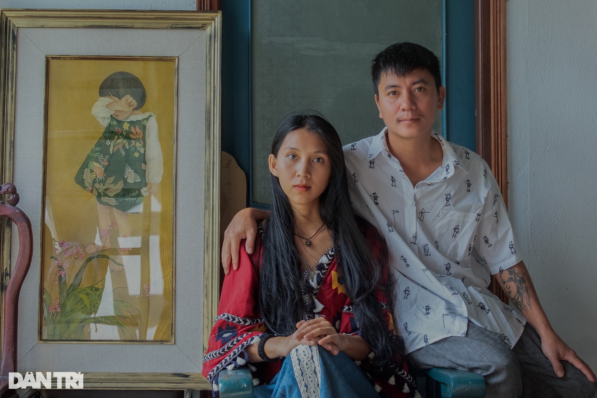 Chuyện đôi vợ chồng họa sĩ trẻ ở xứ Quảng - 1 Chuyện đôi vợ chồng họa sĩ trẻ ở xứ Quảng - 1