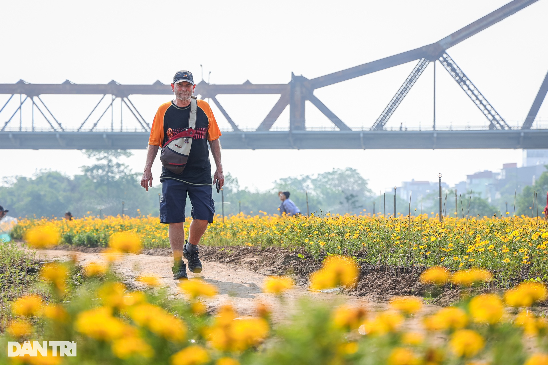 Dậy từ 3h, vượt 30km chụp ảnh sống ảo ở vườn hoa cúc chân cầu Long Biên - 11 Dậy từ 3h, vượt 30km chụp ảnh sống ảo ở vườn hoa cúc chân cầu Long Biên - 11