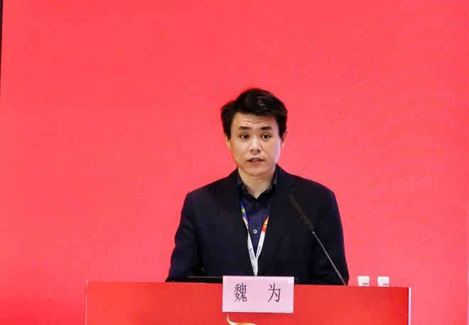 Chuyên gia nghiên cứu về Việt Nam, nhà báo, Trưởng Ban tiếng Việt-Đài Phát thanh Truyền hình Trung ương Trung Quốc Ngụy Vi. (Ảnh: TTXVN phát) nguy_vi.jpg