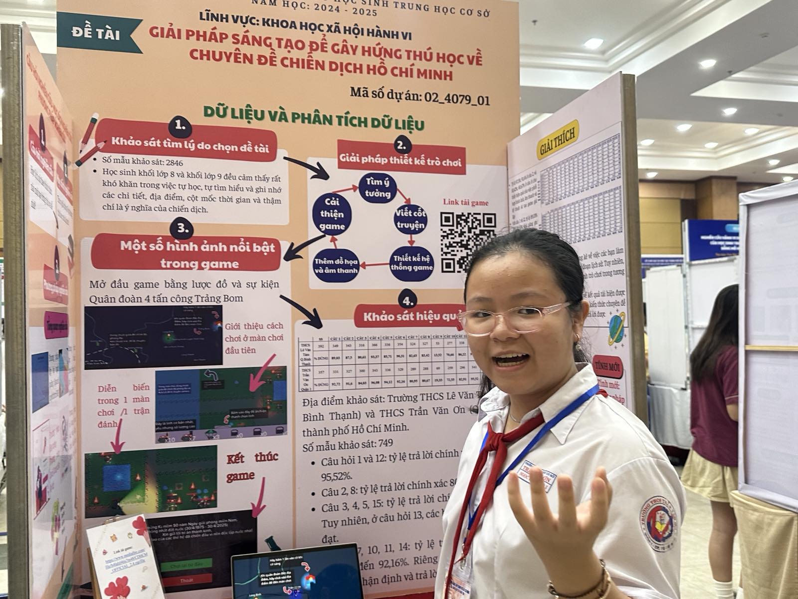Học sinh nghiên cứu khoa học về hội chứng 'con vịt nổi' ở thanh thiếu niên- Ảnh 2. Học sinh nghiên cứu khoa học về hội chứng 'con vịt nổi' ở thanh thiếu niên- Ảnh 2.