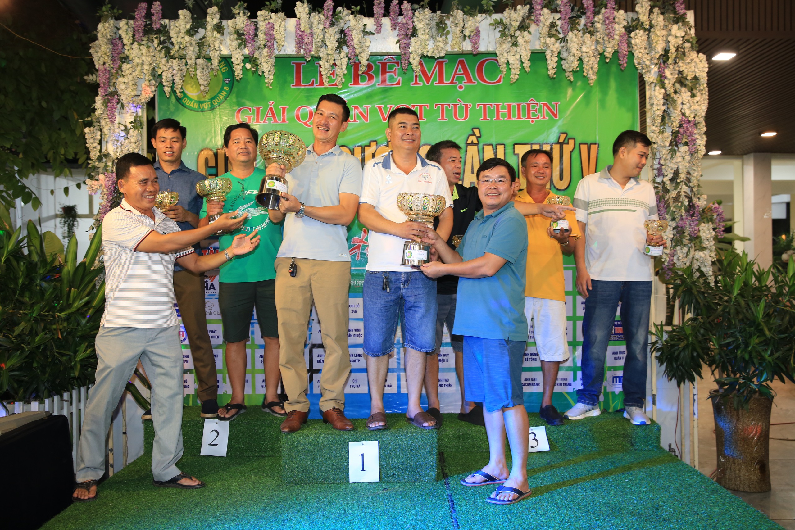 Cúp Kim Cương 2024: Giải quần vợt từ thiện đầy ý nghĩa- Ảnh 5. Cúp Kim Cương 2024: Giải quần vợt từ thiện đầy ý nghĩa- Ảnh 5.