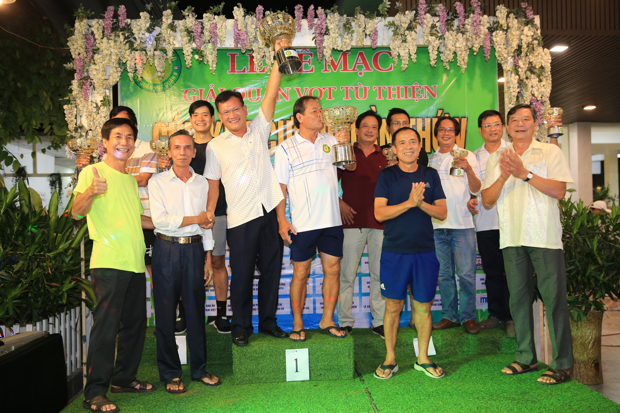 Cúp Kim Cương 2024: Giải quần vợt từ thiện đầy ý nghĩa- Ảnh 6. Cúp Kim Cương 2024: Giải quần vợt từ thiện đầy ý nghĩa- Ảnh 6.