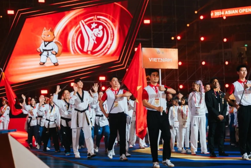 Vietcombank đồng hành cùng Giải Taekwondo Cảnh sát Châu Á mở rộng năm 2024- Ảnh 3. Vietcombank đồng hành cùng Giải Taekwondo Cảnh sát Châu Á mở rộng năm 2024- Ảnh 3.