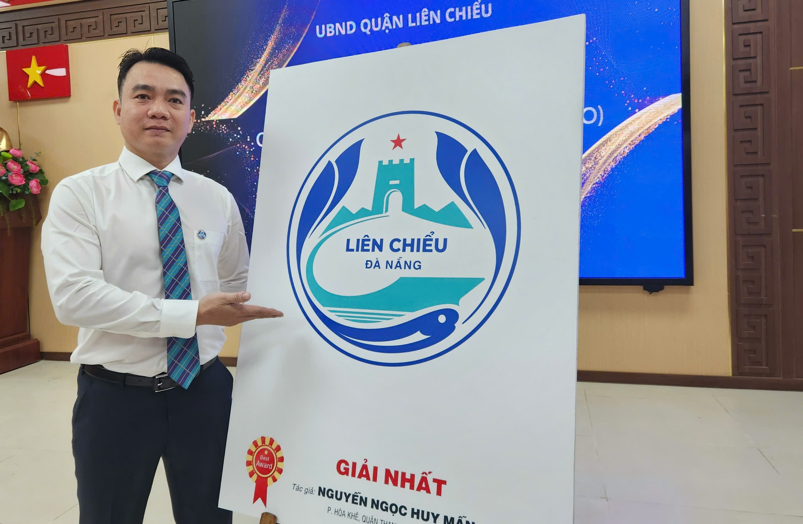 Di tích quốc gia Hải Vân quan, cá cơm than... vào logo nhận diện quận Liên Chiểu- Ảnh 3. Di tích quốc gia Hải Vân quan, cá cơm than... vào logo nhận diện quận Liên Chiểu- Ảnh 3.