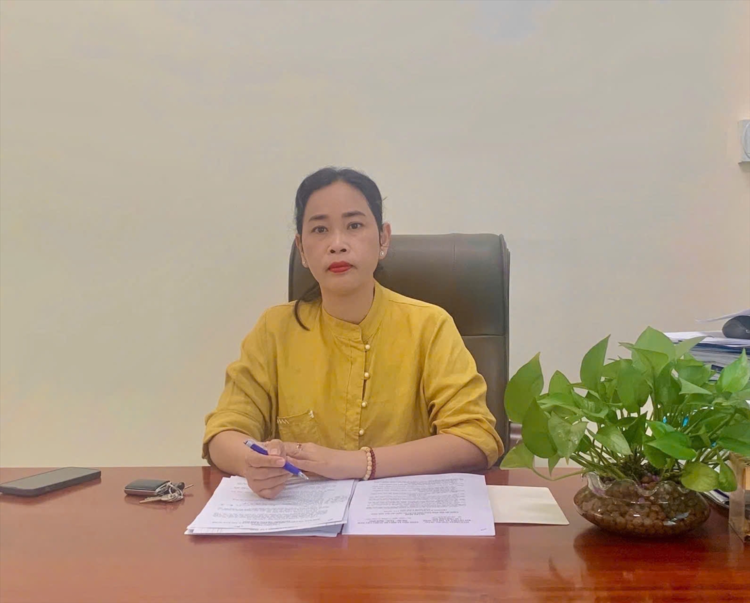 Bà Lục Bích Phúc, Phó Giám đốc Sở Lao động, Thương binh và Xã hội tỉnh Sóc Trăng Bà Lục Bích Phúc, Phó Giám đốc Sở Lao động, Thương binh và Xã hội tỉnh Sóc Trăng