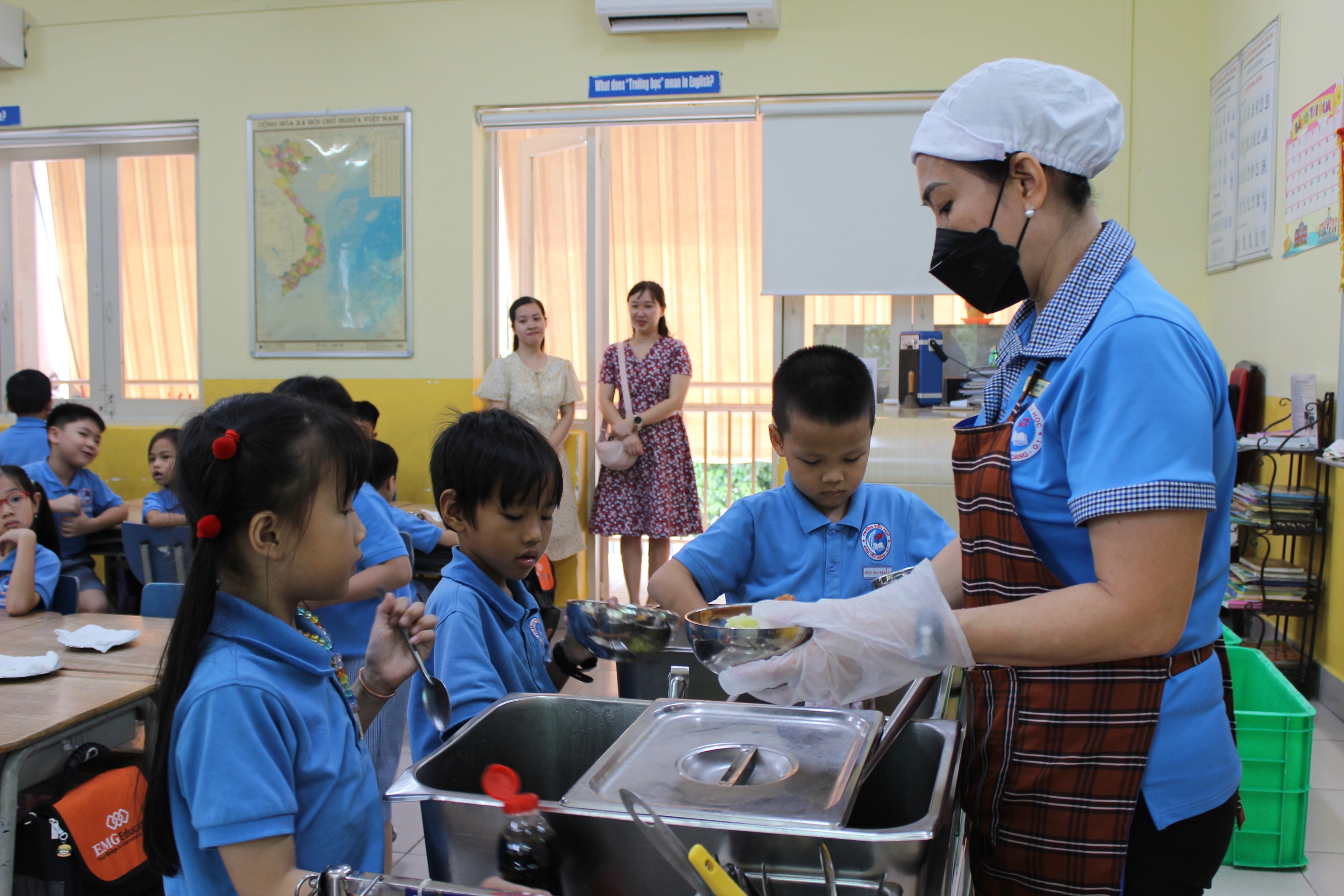Bếp ăn trường học phải là 'giảng đường thứ 2'- Ảnh 2. Bếp ăn trường học phải là 'giảng đường thứ 2'- Ảnh 2.