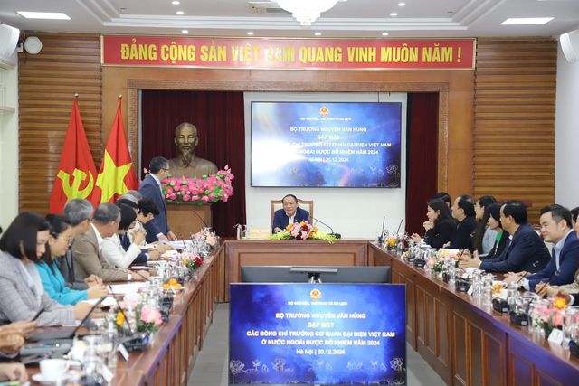 Bộ trưởng Nguyễn Văn Hùng: "Hoạt động văn hóa ở nước ngoài ngày càng có chiều sâu" - Ảnh 2. Bộ trưởng Nguyễn Văn Hùng: "Hoạt động văn hóa ở nước ngoài ngày càng có chiều sâu" - Ảnh 2.