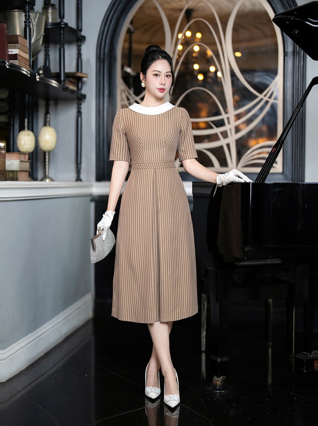 Trang phục màu trung tính, phong cách đỉnh cao của thời trang- Ảnh 2. Trang phục màu trung tính, phong cách đỉnh cao của thời trang- Ảnh 2.