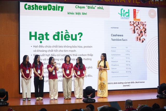 Dự án Bánh gạo giàu tinh bột kháng của nhóm sinh viên nhận Dự án Bánh gạo giàu tinh bột kháng của nhóm sinh viên nhận