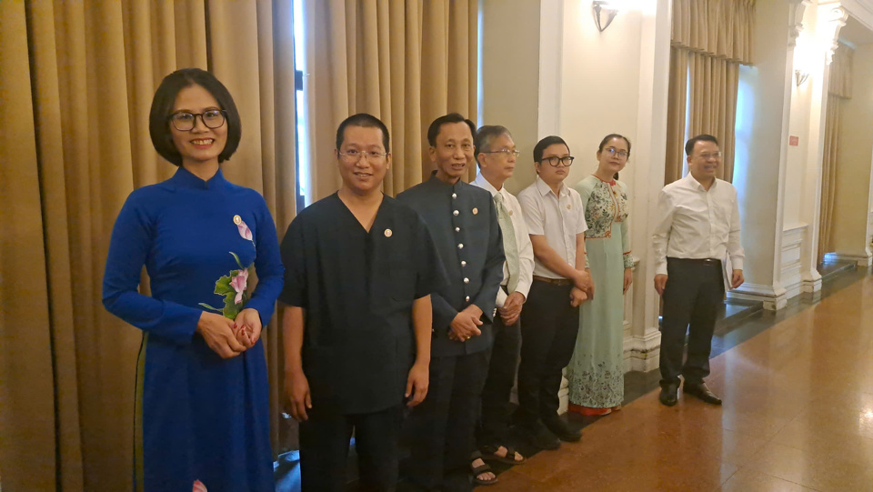 Những cá nhân được tuyên dương.