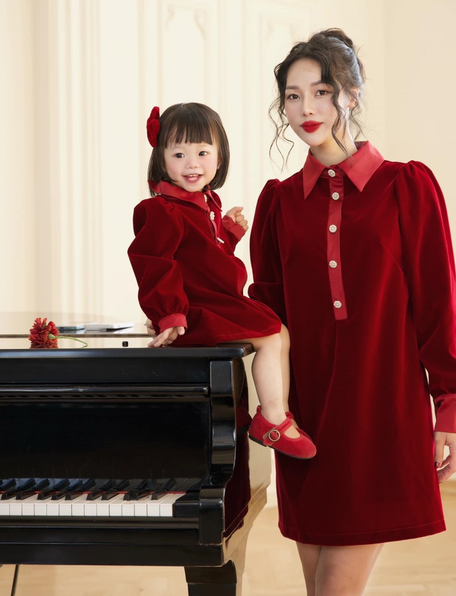 Gắn kết tình thân với thời trang đồng điệu dành cho mẹ và bé- Ảnh 3. Gắn kết tình thân với thời trang đồng điệu dành cho mẹ và bé- Ảnh 3.