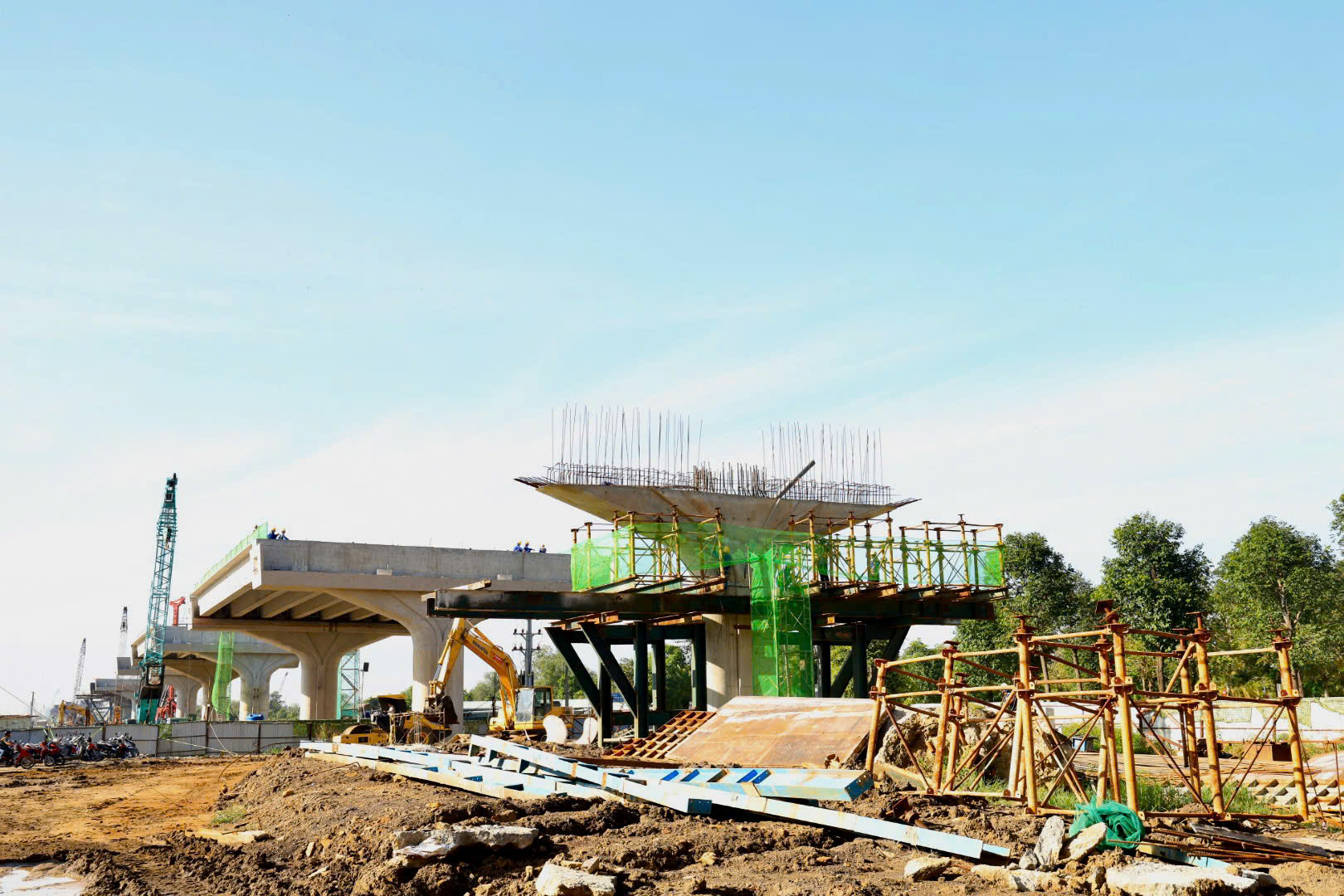 365 ngày đêm đua tốc độ: Vành đai 3 sắp cán đích thế nào?- Ảnh 7. 365 ngày đêm đua tốc độ: Vành đai 3 sắp cán đích thế nào?- Ảnh 7.