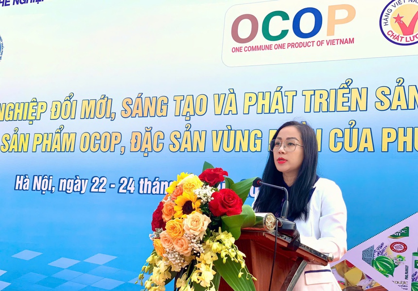 64 gian hàng quảng bá sản phẩm OCOP, đặc sản vùng miền của phụ nữ Thủ đô 64 gian hàng quảng bá sản phẩm OCOP, đặc sản vùng miền của phụ nữ Thủ đô