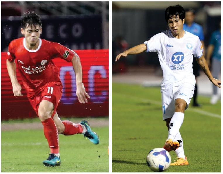 Cuộc cạnh tranh của 2 hậu vệ trái thế hệ mới - Ảnh 1. Cuộc cạnh tranh của 2 hậu vệ trái thế hệ mới - Ảnh 1.