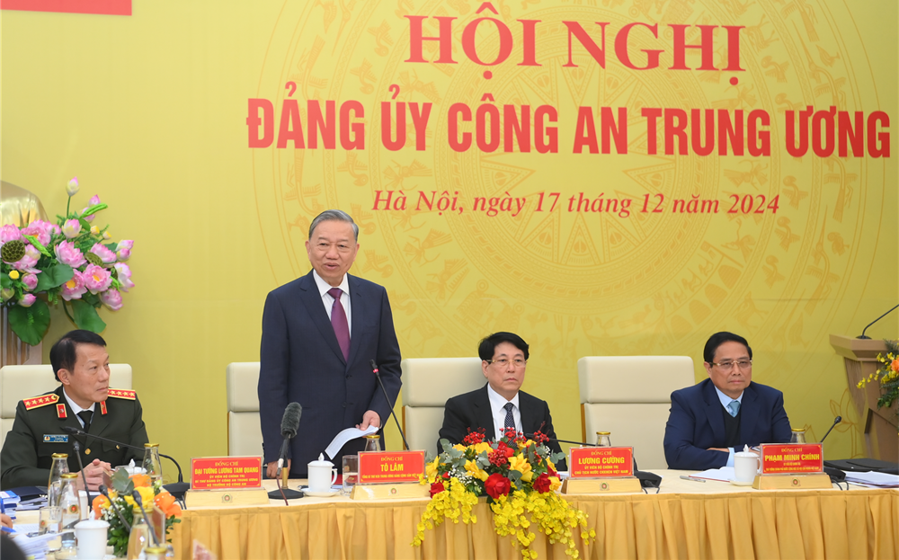 Tổng Bí thư: Đổi mới mạnh mẽ tư duy bảo vệ an ninh quốc gia- Ảnh 2. Tổng Bí thư: Đổi mới mạnh mẽ tư duy bảo vệ an ninh quốc gia- Ảnh 2.