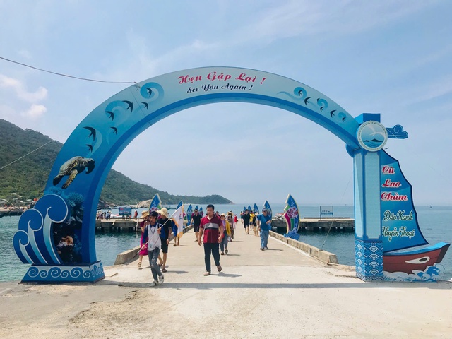 Hội An xây dựng tuyến tham quan xanh Cù Lao Chàm - Ảnh 1. Hội An xây dựng tuyến tham quan xanh Cù Lao Chàm - Ảnh 1.