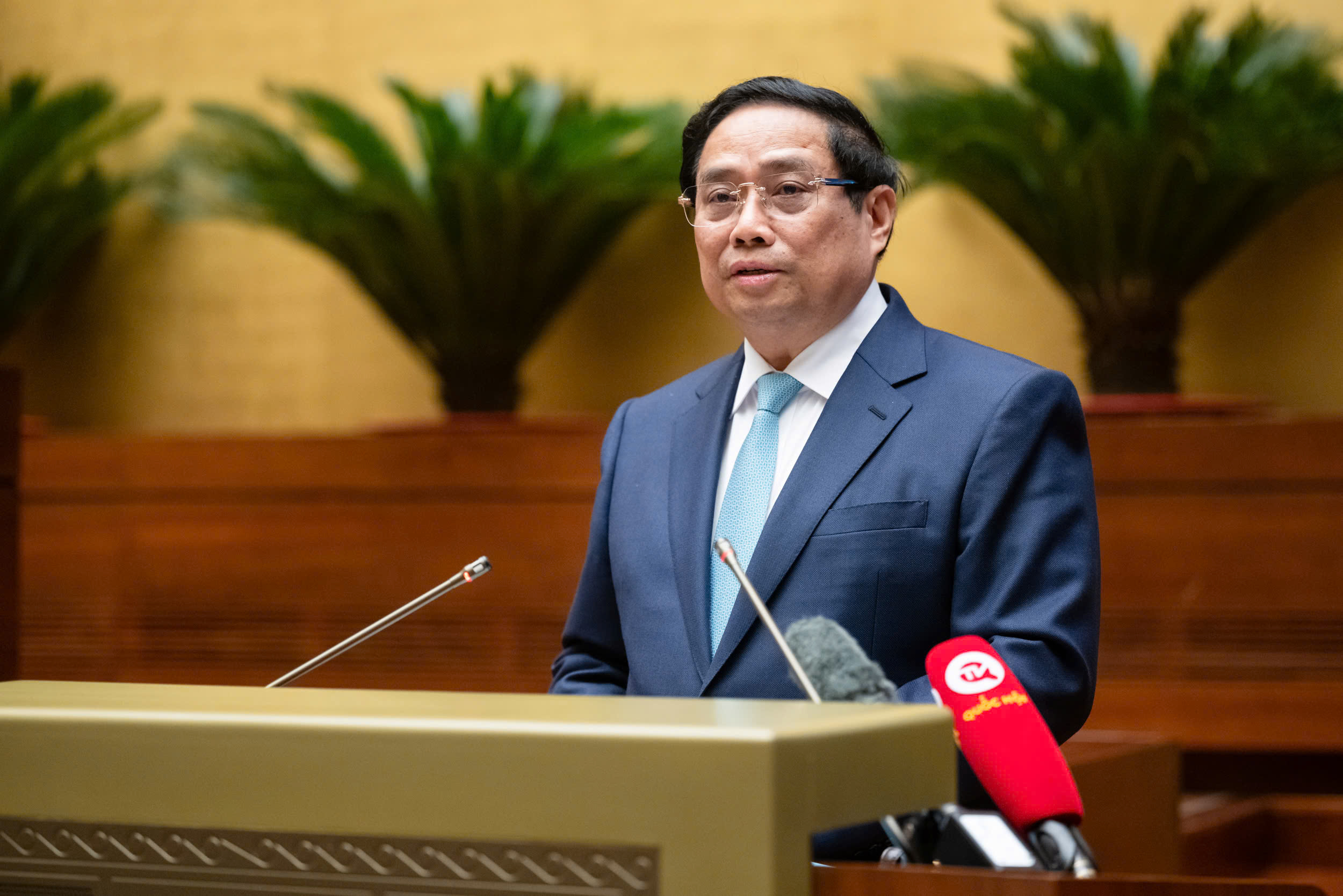 Thủ tướng: Huy động tối đa và đa dạng hóa các nguồn lực để phát triển hạ tầng giao thông- Ảnh 1. Thủ tướng: Huy động tối đa và đa dạng hóa các nguồn lực để phát triển hạ tầng giao thông- Ảnh 1.