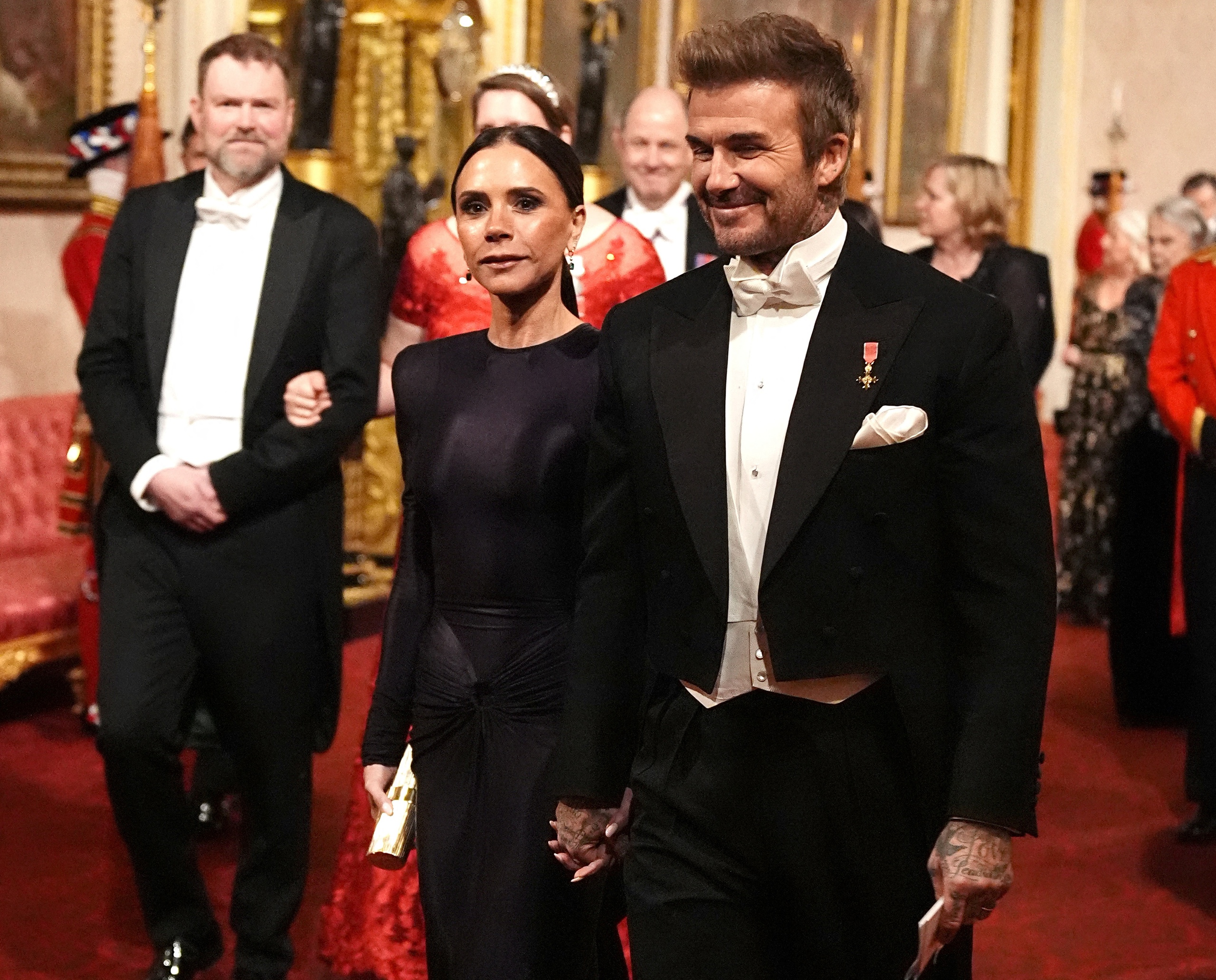 David Beckham và vợ trong một sự kiện gần đây David Beckham và vợ trong một sự kiện gần đây