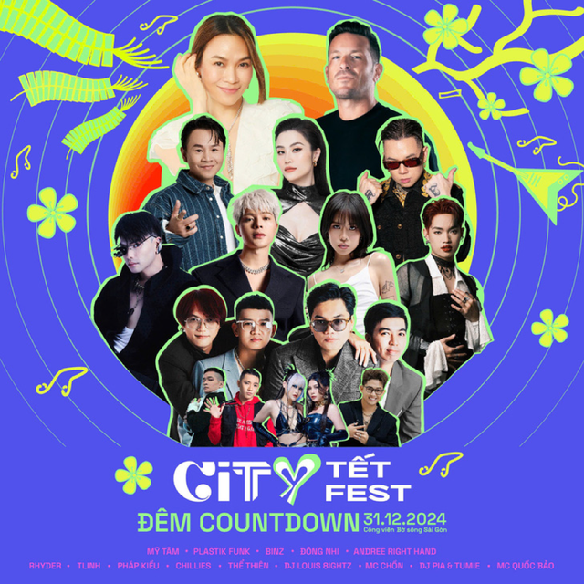 Mỹ Tâm và hơn 40 nghệ sĩ biểu diễn tại Lễ hội “City Tết Fest - Thủ Đức 2025” - Ảnh 2. Mỹ Tâm và hơn 40 nghệ sĩ biểu diễn tại Lễ hội “City Tết Fest - Thủ Đức 2025” - Ảnh 2.