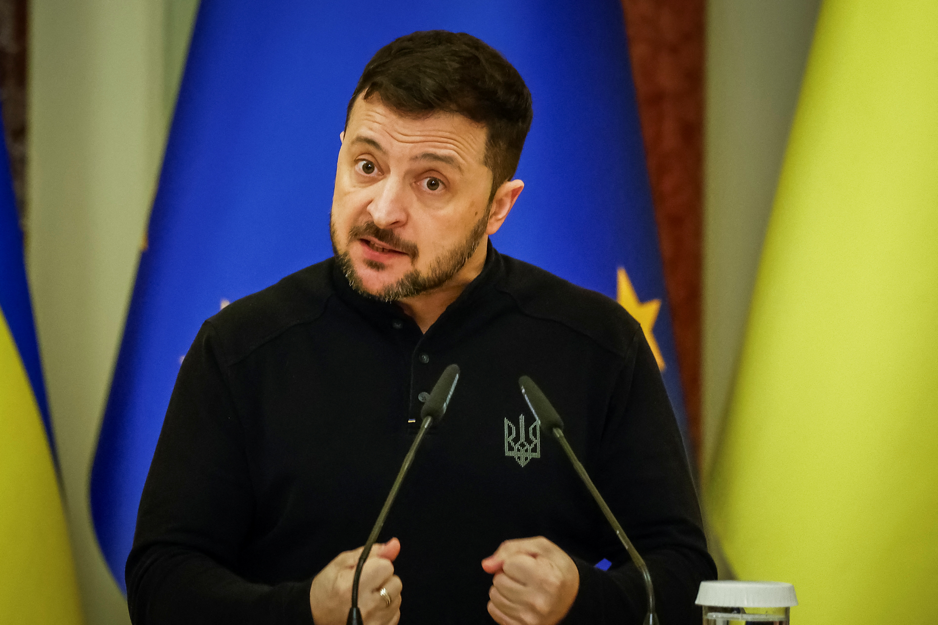 Ông Zelensky nêu 2 điều kiện để có thể đàm phán với ông Putin- Ảnh 1. Ông Zelensky nêu 2 điều kiện để có thể đàm phán với ông Putin- Ảnh 1.
