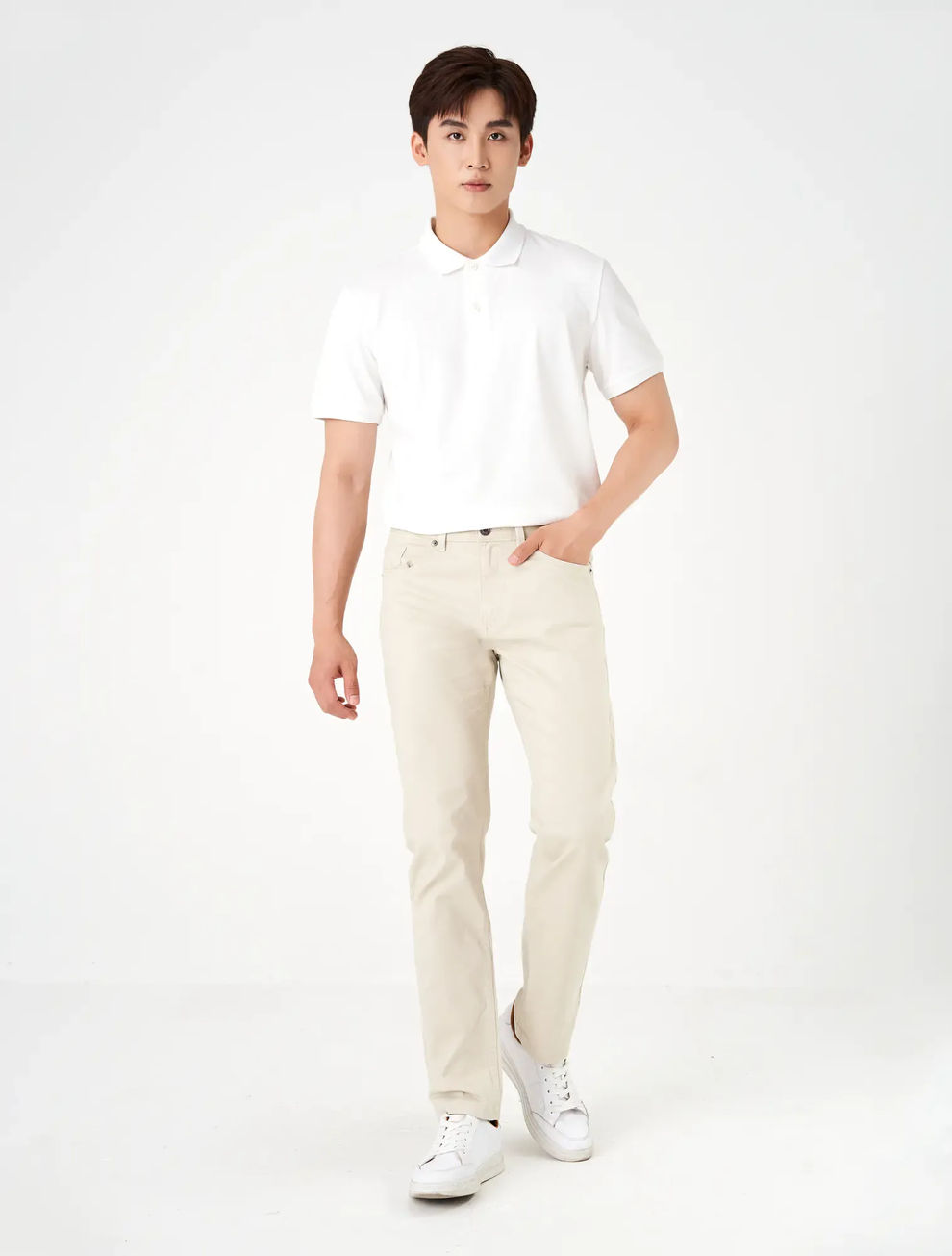 Phong cách thời trang năng động trong bộ sưu tập quần kaki Canifa - 1 Phong cách thời trang năng động trong bộ sưu tập quần kaki Canifa - 1