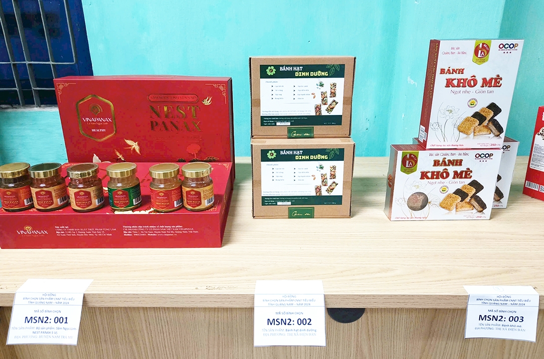 Quảng Nam công nhận 68 sản phẩm công nghiệp nông thôn tiêu biểu Quảng Nam công nhận 68 sản phẩm công nghiệp nông thôn tiêu biểu
