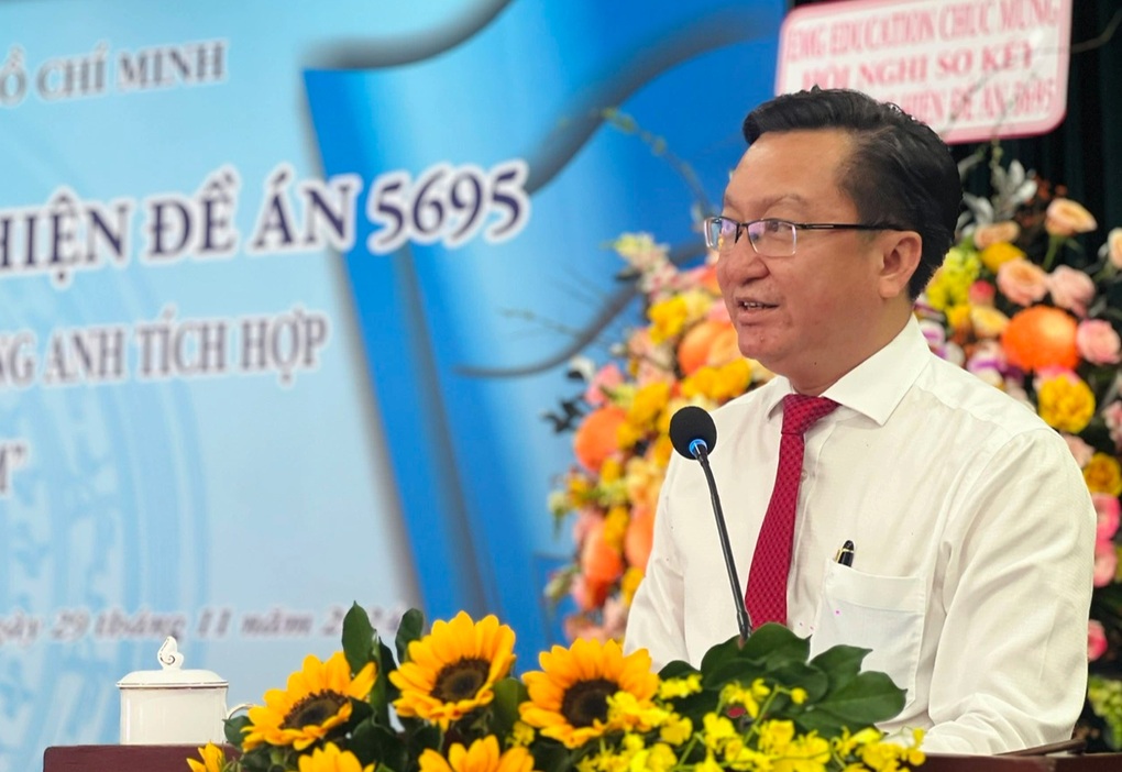 Số học sinh học toán, khoa học bằng tiếng Anh ở TPHCM từ 600 lên hơn 30.000 - 1 Số học sinh học toán, khoa học bằng tiếng Anh ở TPHCM từ 600 lên hơn 30.000 - 1