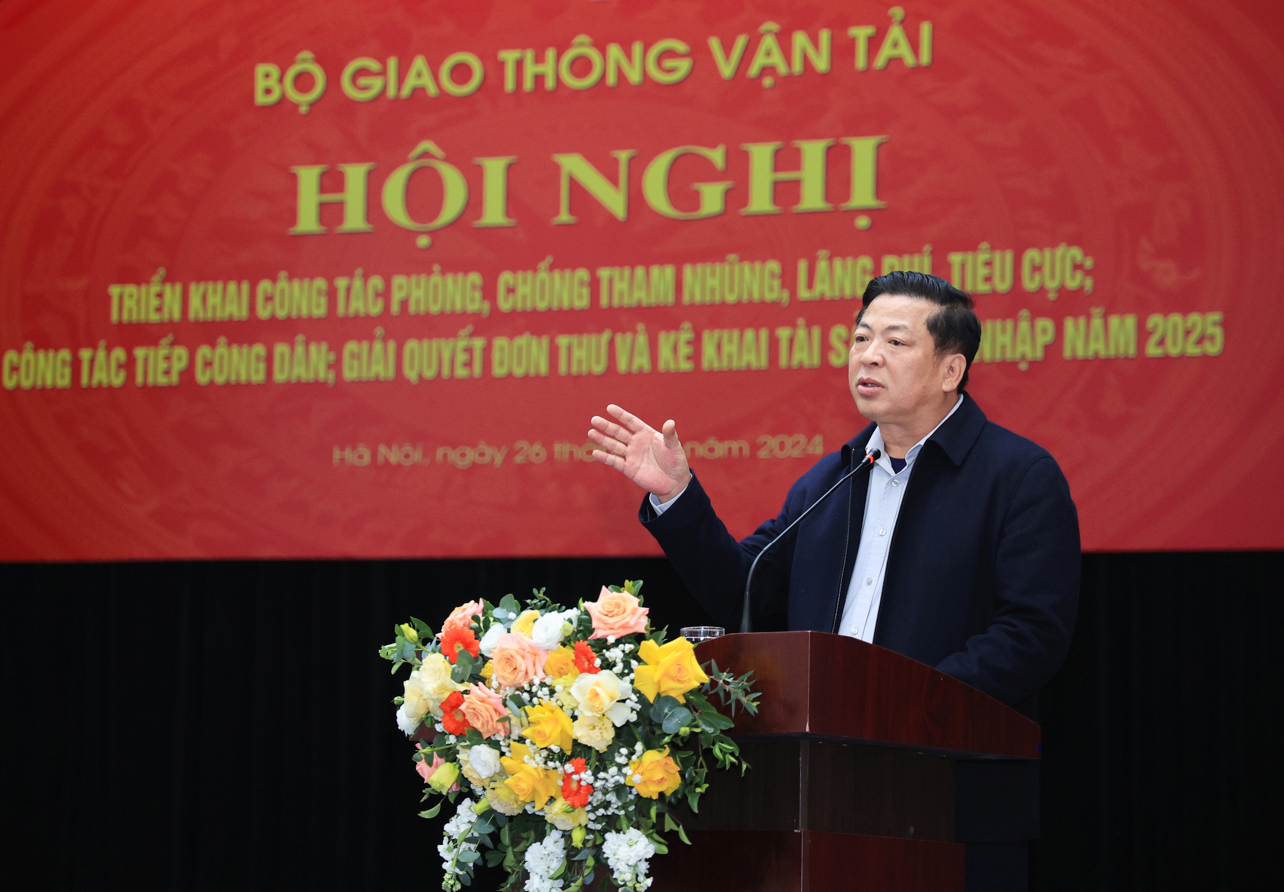 Bộ trưởng GTVT: Sớm nhận diện nguy cơ, tích cực phòng chống tham nhũng- Ảnh 1. Bộ trưởng GTVT: Sớm nhận diện nguy cơ, tích cực phòng chống tham nhũng- Ảnh 1.