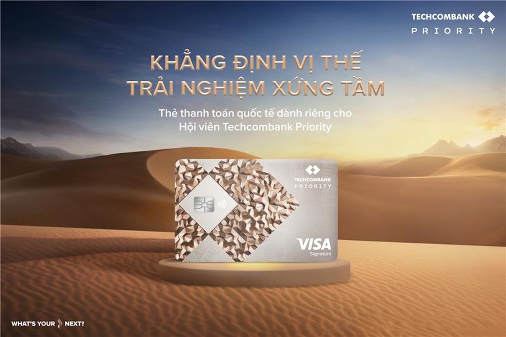 Tận hưởng phong cách sống đẳng cấp với thẻ thanh toán Techcombank Priority - 1 Tận hưởng phong cách sống đẳng cấp với thẻ thanh toán Techcombank Priority - 1