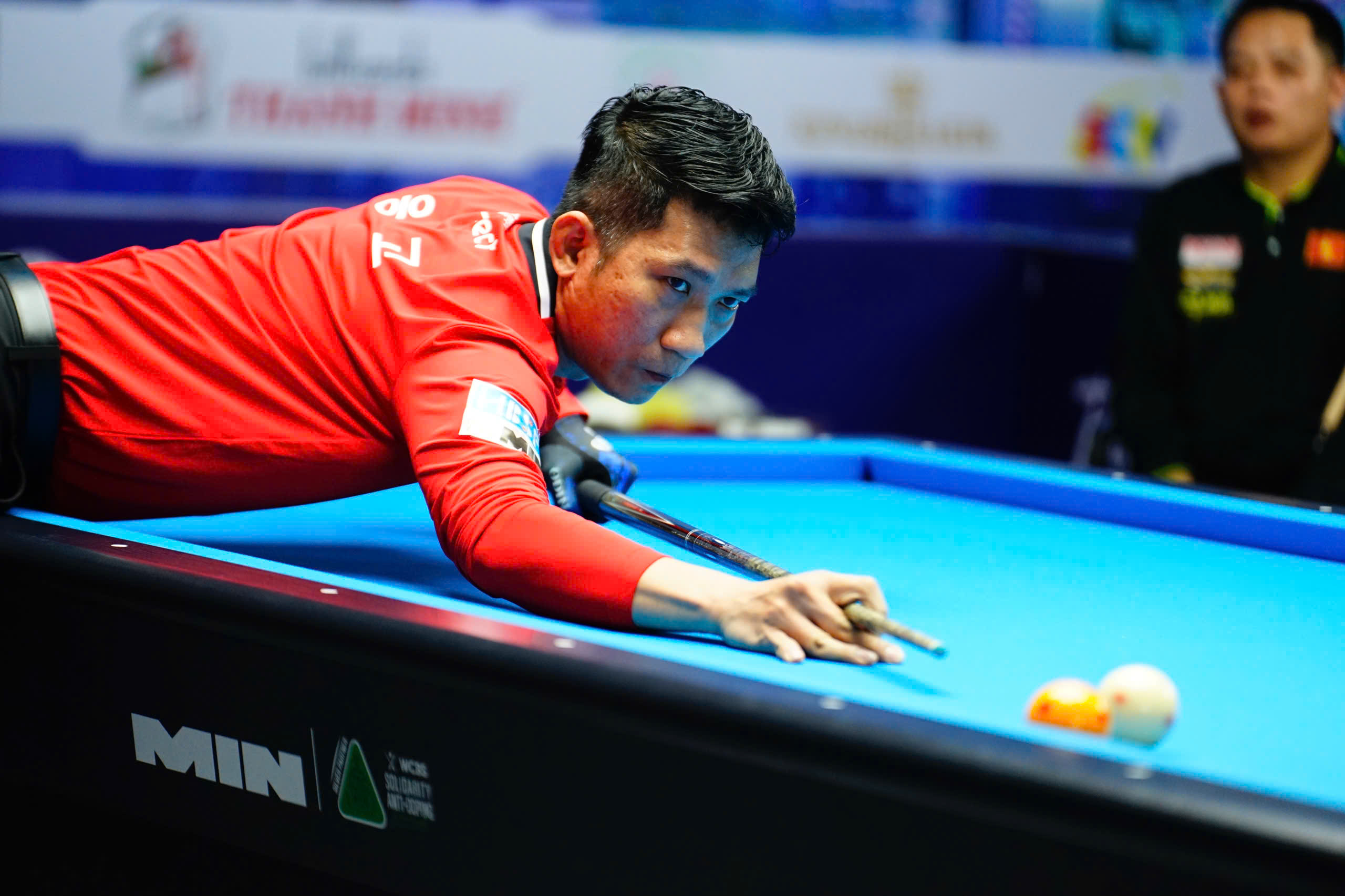 Billiards: Trần Quyết Chiến ẵm cú đúp giải thưởng nhờ sê-ri 'khủng'- Ảnh 1. Billiards: Trần Quyết Chiến ẵm cú đúp giải thưởng nhờ sê-ri 'khủng'- Ảnh 1.