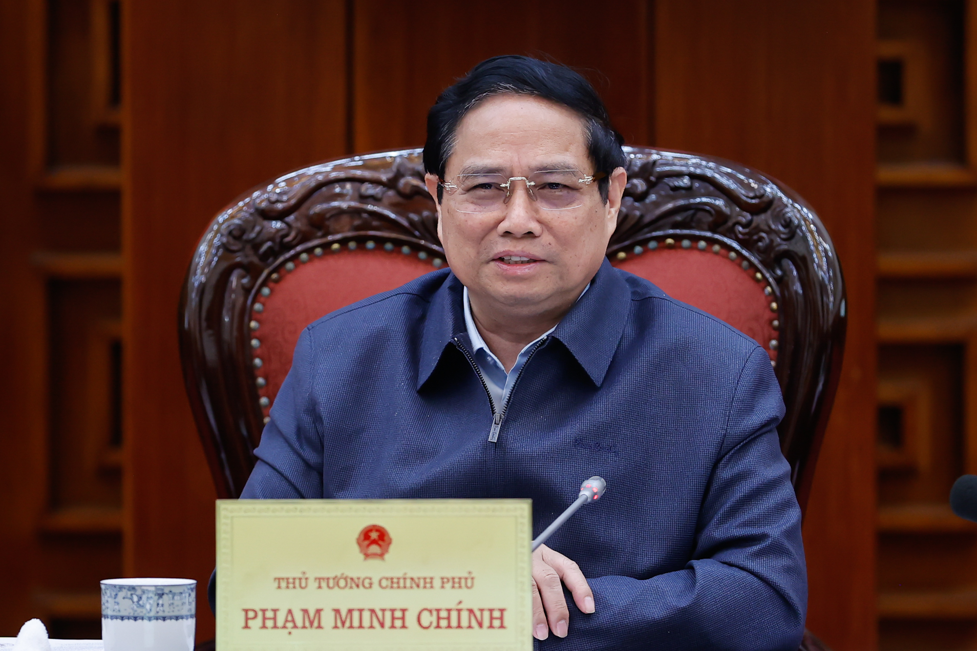 Thủ tướng: Trình Bộ Chính trị để sớm ban hành chế độ, chính sách khi sắp xếp bộ máy- Ảnh 1. Thủ tướng: Trình Bộ Chính trị để sớm ban hành chế độ, chính sách khi sắp xếp bộ máy- Ảnh 1.