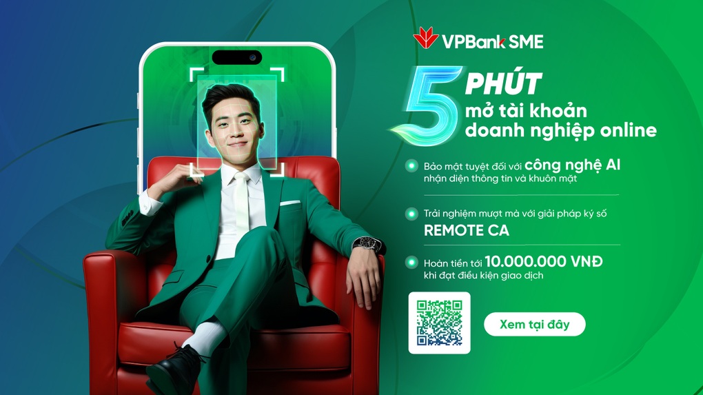 VPBank ứng dụng công nghệ AI vào mở tài khoản cho doanh nghiệp - 1 VPBank ứng dụng công nghệ AI vào mở tài khoản cho doanh nghiệp - 1