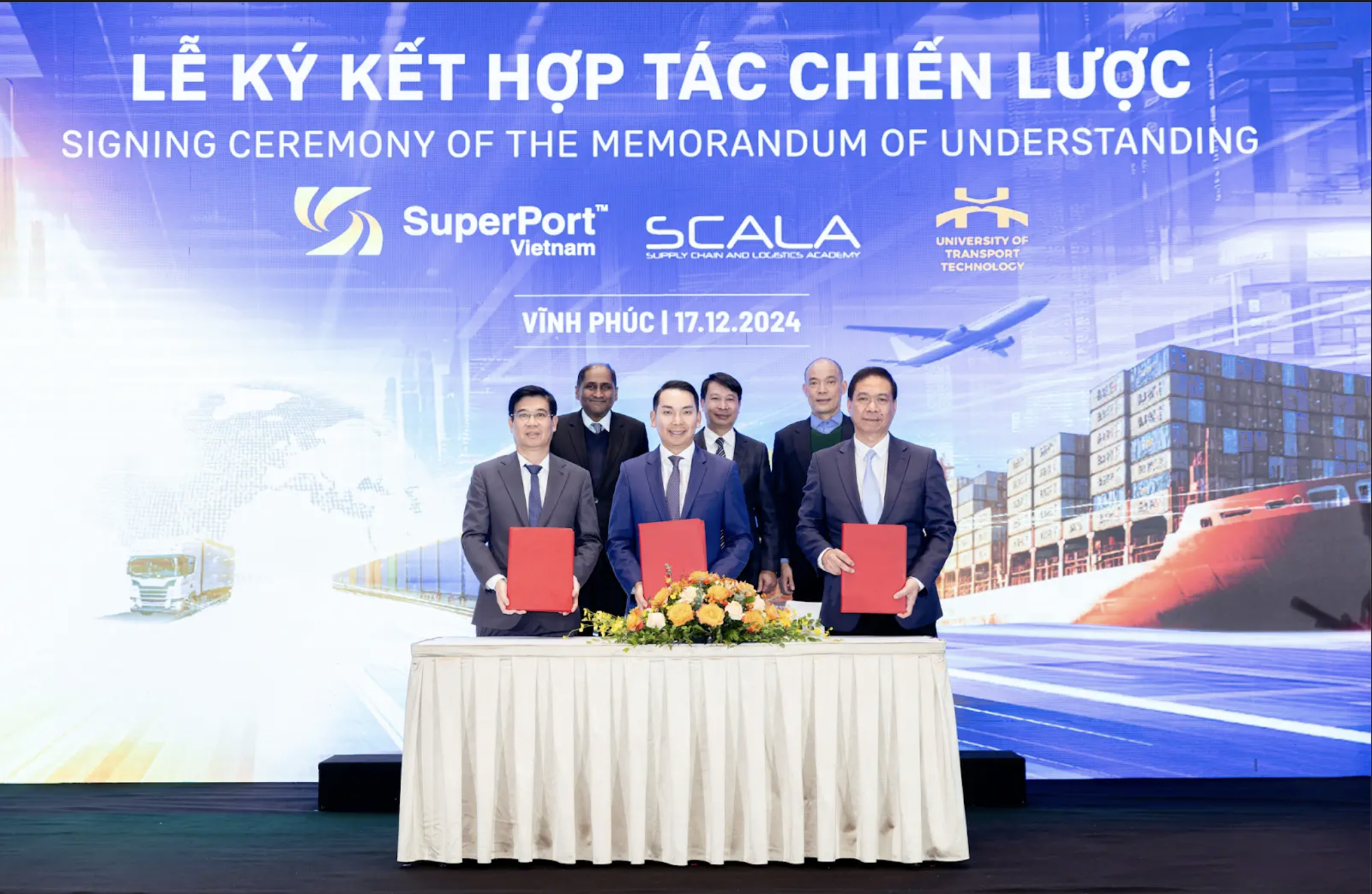 Việt Nam Superport hợp tác lập phòng thí nghiệm logistics, thúc đẩy phát triển bền vững- Ảnh 3. Việt Nam Superport hợp tác lập phòng thí nghiệm logistics, thúc đẩy phát triển bền vững- Ảnh 3.