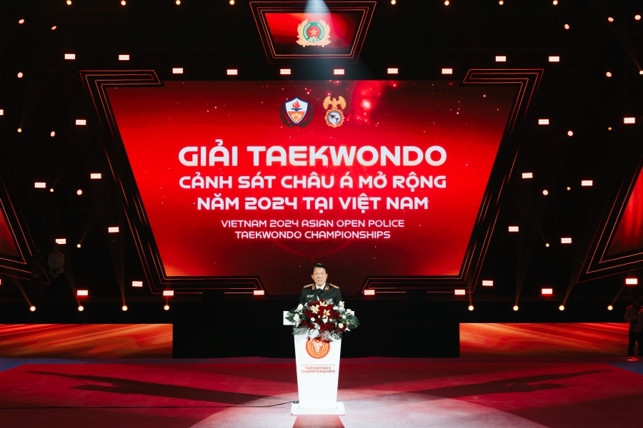 Vietcombank đồng hành cùng Giải Taekwondo Cảnh sát Châu Á mở rộng năm 2024- Ảnh 1. Vietcombank đồng hành cùng Giải Taekwondo Cảnh sát Châu Á mở rộng năm 2024- Ảnh 1.