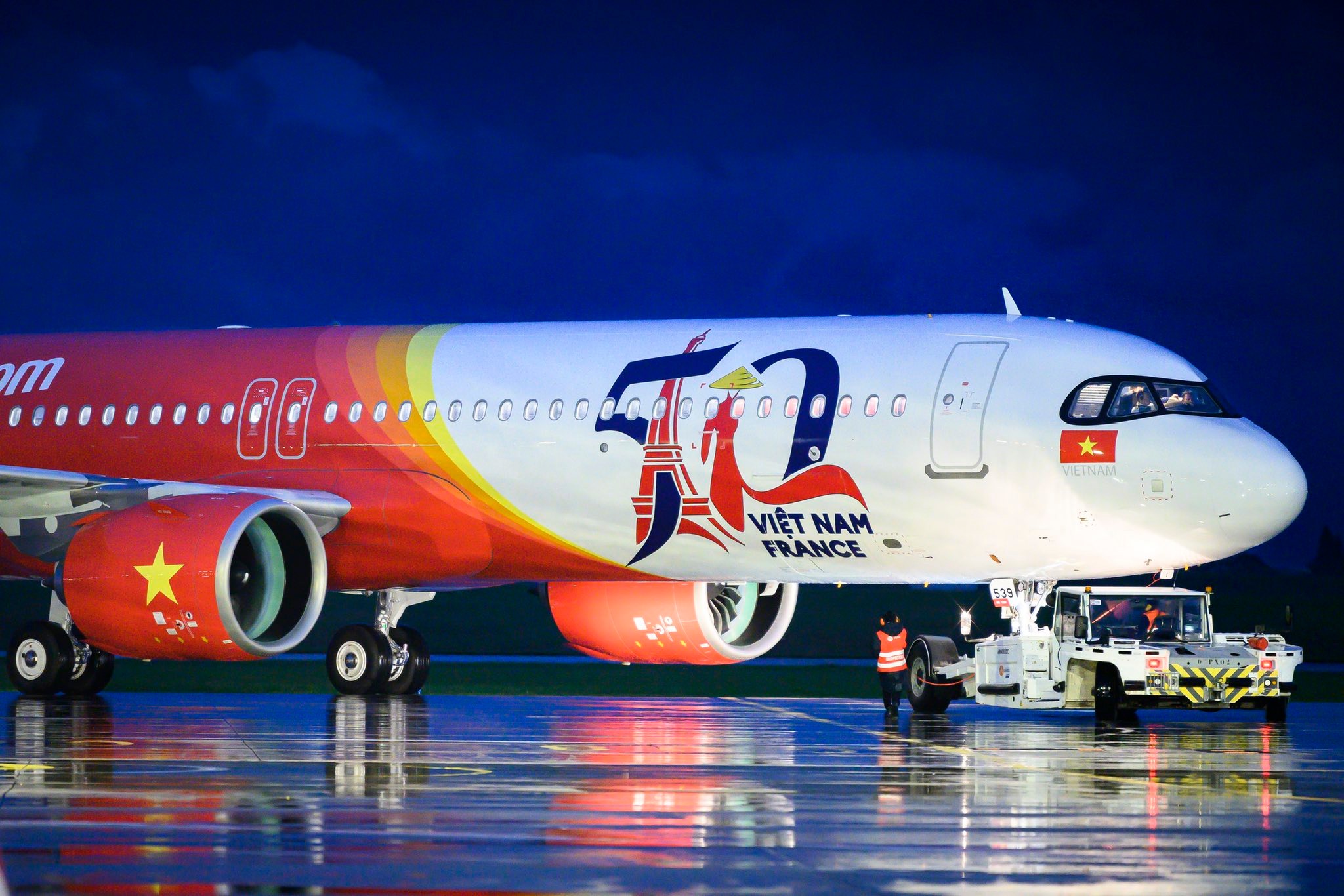 Vietjet bổ sung tàu bay mới ngay trước cao điểm Tết- Ảnh 1. Vietjet bổ sung tàu bay mới ngay trước cao điểm Tết- Ảnh 1.