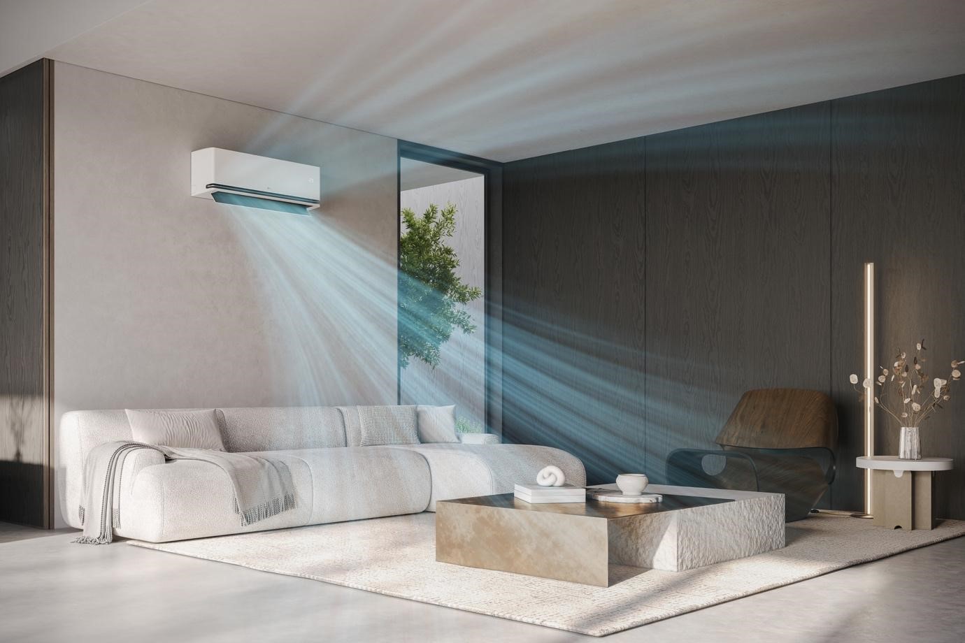 Điều hòa LG DUALCOOL™ AI Air thế hệ mới: công nghệ khai phá 'hòa âm tầng không'- Ảnh 1. Điều hòa LG DUALCOOL™ AI Air thế hệ mới: công nghệ khai phá 'hòa âm tầng không'- Ảnh 1.