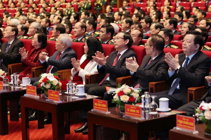 Các đại biểu dự lễ kỷ niệm Hinh anh le ky niem 1.1jpg.jpg