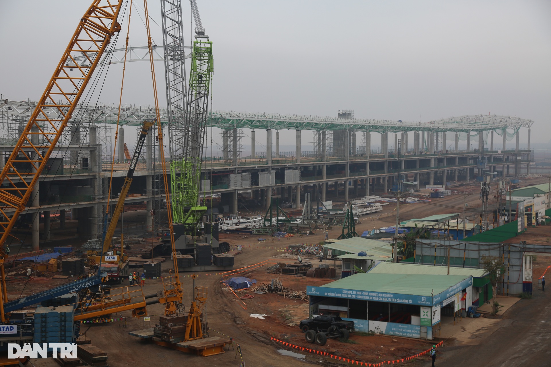 Đại công trường sân bay Long Thành tăng tốc dịp cuối năm - 2 Đại công trường sân bay Long Thành tăng tốc dịp cuối năm - 2