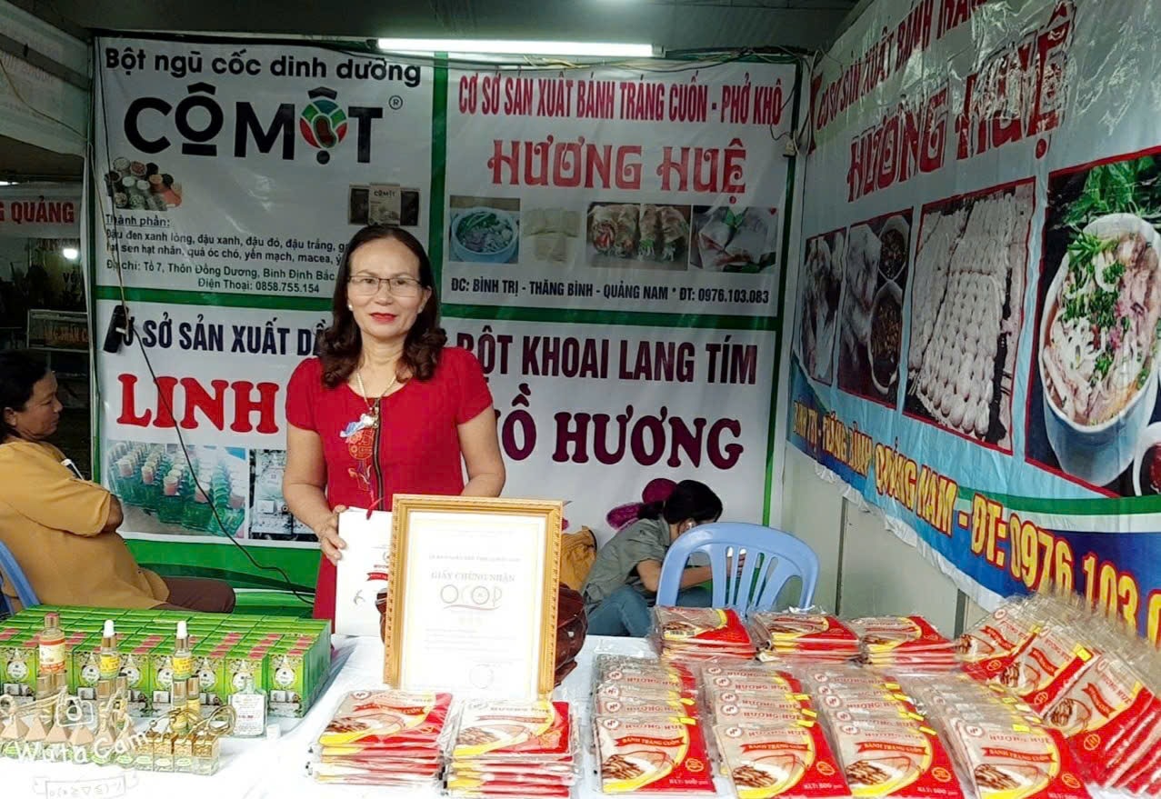 Thăng Bình kỳ vọng lớn vào sản phẩm OCOP - Vietnam.vn Thăng Bình kỳ vọng lớn vào sản phẩm OCOP