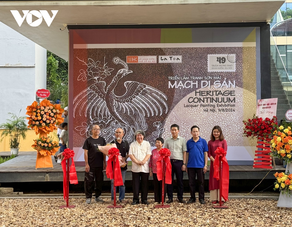 triển lãm mạch di sản tôn vinh nghệ thuật sơn mài truyền thống hình ảnh 3 trien lam mach di san ton vinh nghe thuat son mai truyen thong hinh anh 3