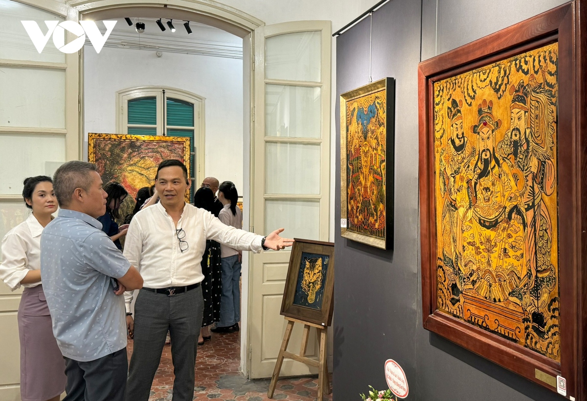 triển lãm mạch di sản tôn vinh nghệ thuật sơn mài truyền thống hình ảnh 2 trien lam mach di san ton vinh nghe thuat son mai truyen thong hinh anh 2