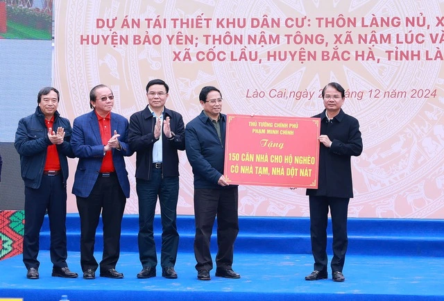 Vietjet chung tay mang đến những ngôi nhà đẹp như mơ cho người dân Làng Nủ - Vietnam.vn Vietjet chung tay mang đến những ngôi nhà đẹp như mơ cho người dân Làng Nủ