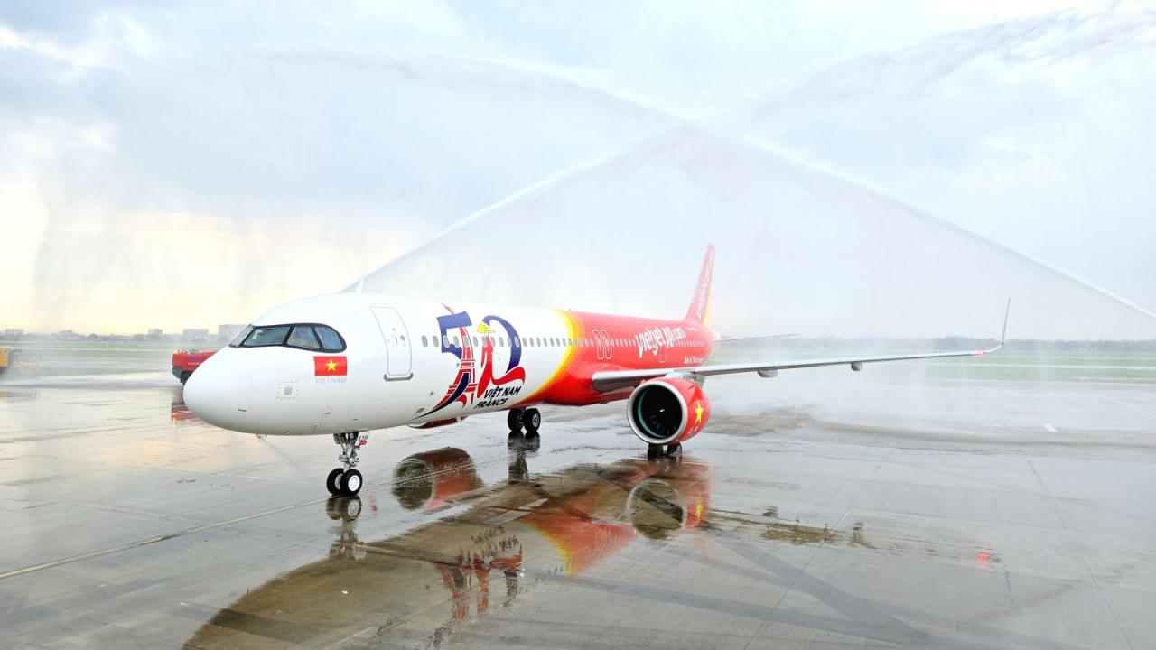 Vietjet tiếp tục nhận máy bay mới những tháng cuối năm 2024, mở rộng đội máy bay hiện đại - Vietnam.vn Vietjet tiếp tục nhận máy bay mới những tháng cuối năm 2024, mở rộng đội máy bay hiện đại