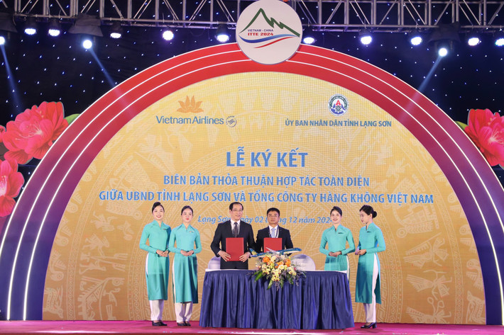 Vietnam Airlines ký kết hợp tác toàn diện với tỉnh Lạng Sơn Vietnam Airlines ký kết hợp tác toàn diện với tỉnh Lạng Sơn