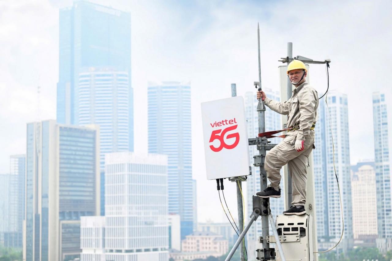 Viettel phủ sóng 5G tại các sự kiện đông người dịp Tết 2025 Viettel phủ sóng 5G tại các sự kiện đông người dịp Tết 2025