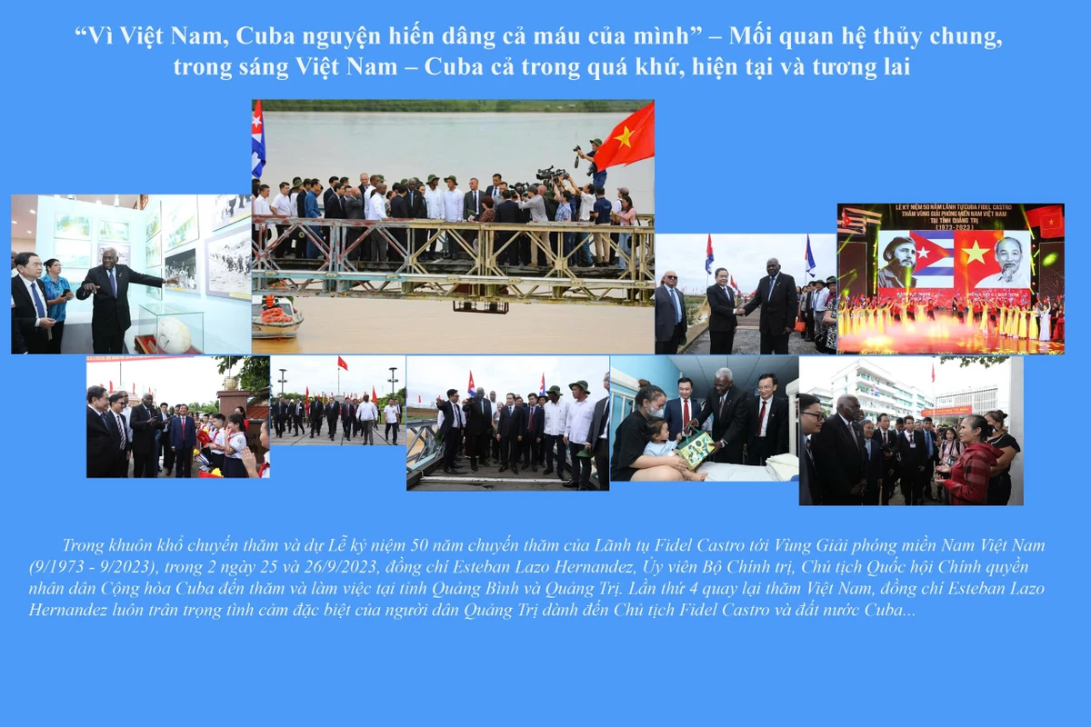 Tác phẩm “Vì Việt Nam, Cuba nguyện hiến dâng cả máu của mình – Mối quan hệ thủy chung, trong sáng Việt Nam-Cuba cả trong quá khứ, hiện tại và tương lai” của nhóm tác giả Ban biên tập Ảnh. z6090562660000_21e7c56cb7eb8233234a09b6a76ae53f.jpg