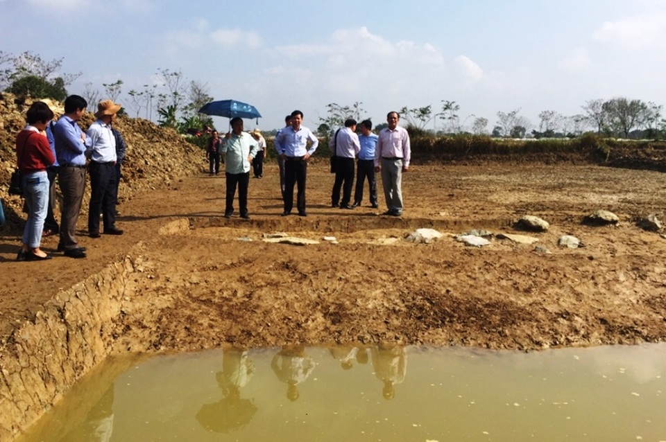 Kết quả khai quật hào thành phía Đông và Tây công trình kiến trúc bằng đá “độc nhất vô nhị” - 11 Kết quả khai quật hào thành phía Đông và Tây công trình kiến trúc bằng đá “độc nhất vô nhị” - 11